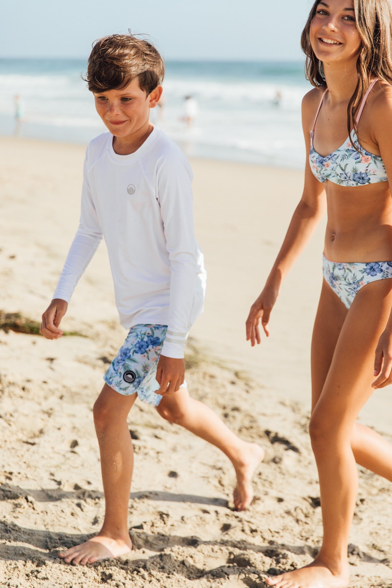 FEATHER 4 ARROW - Long Sleeve Rashguard - White