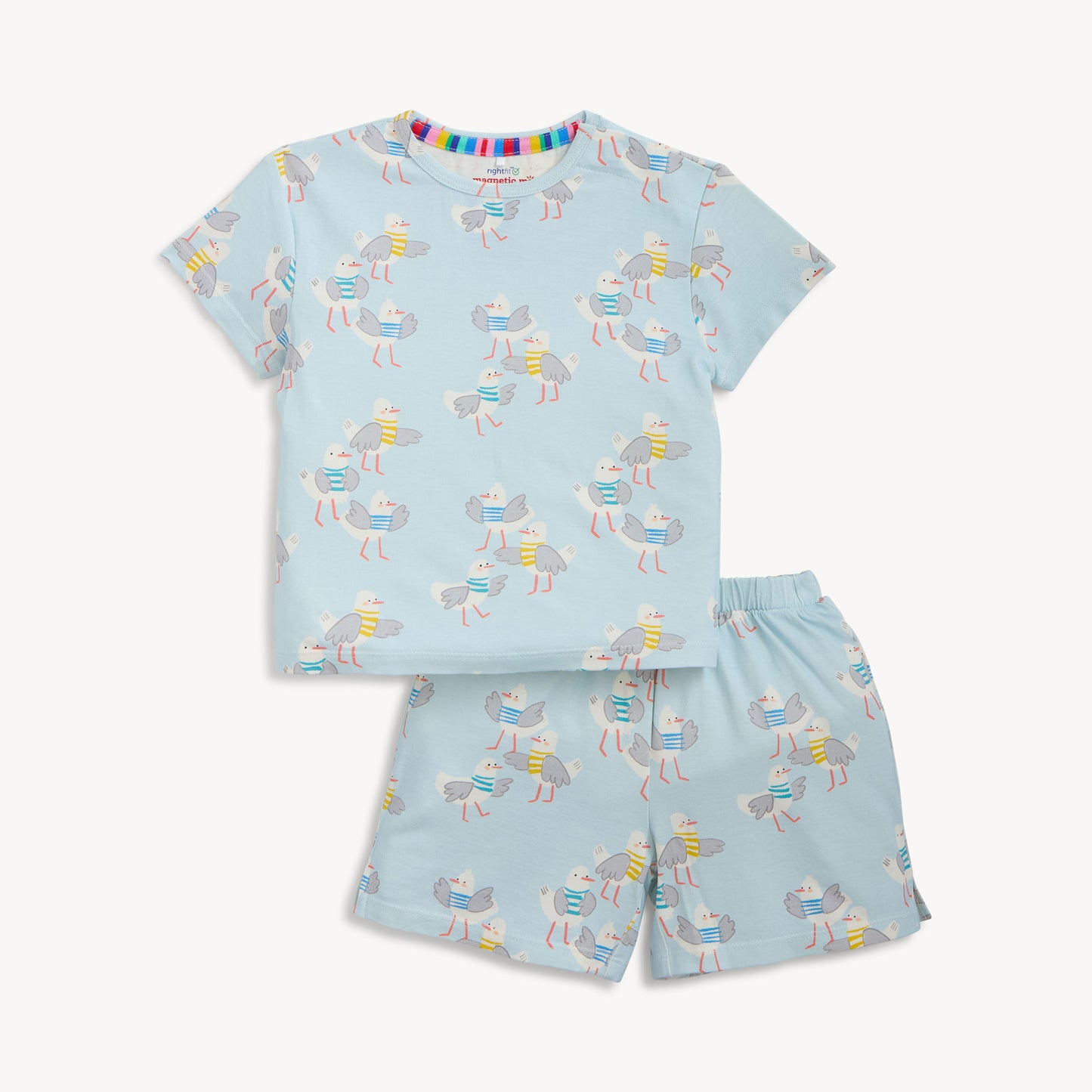 MAGNETIC ME - Gulls Wanna Have Fun Right Fit S/s Short Set