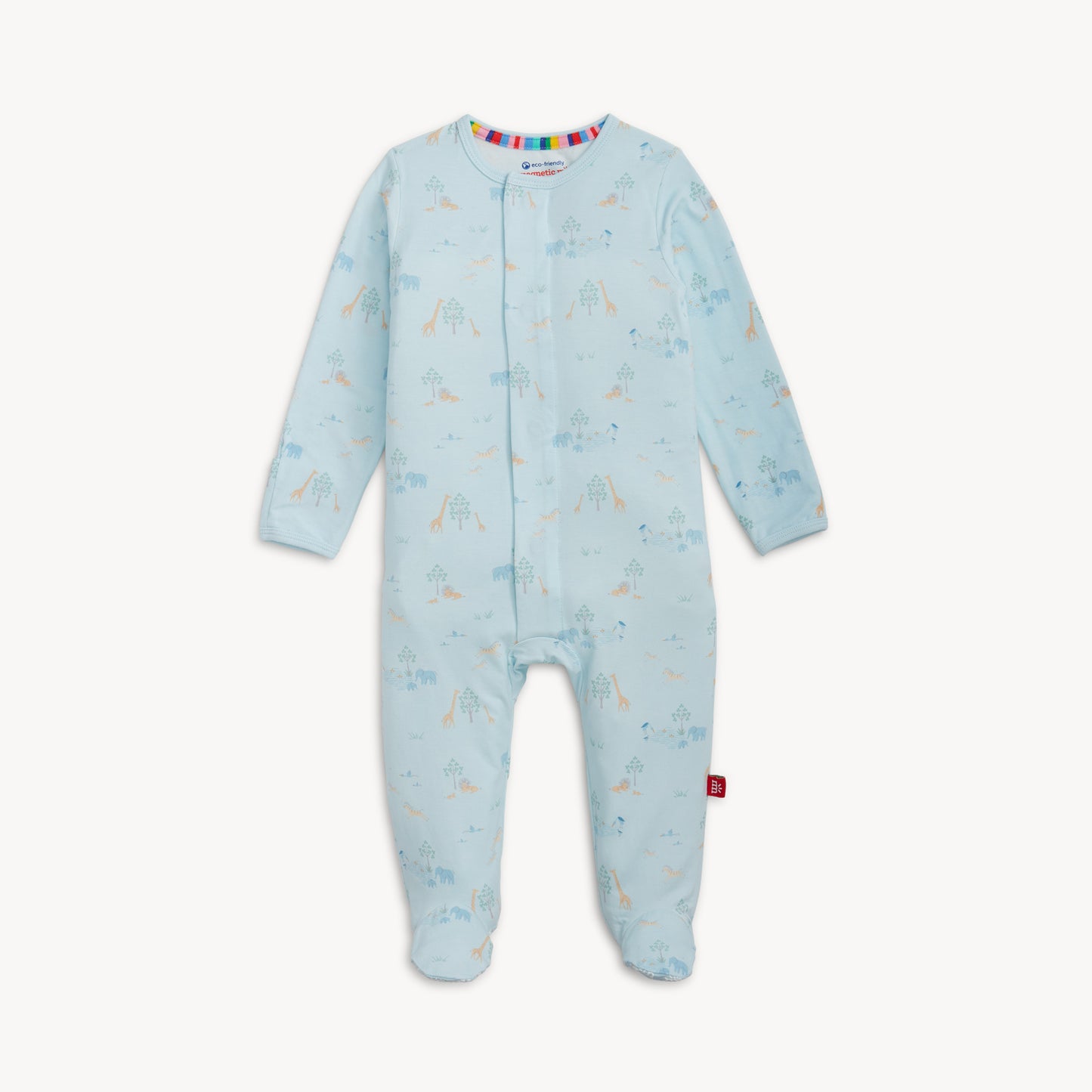 MAGNETIC ME - Serene Safari Blue Modal Footie