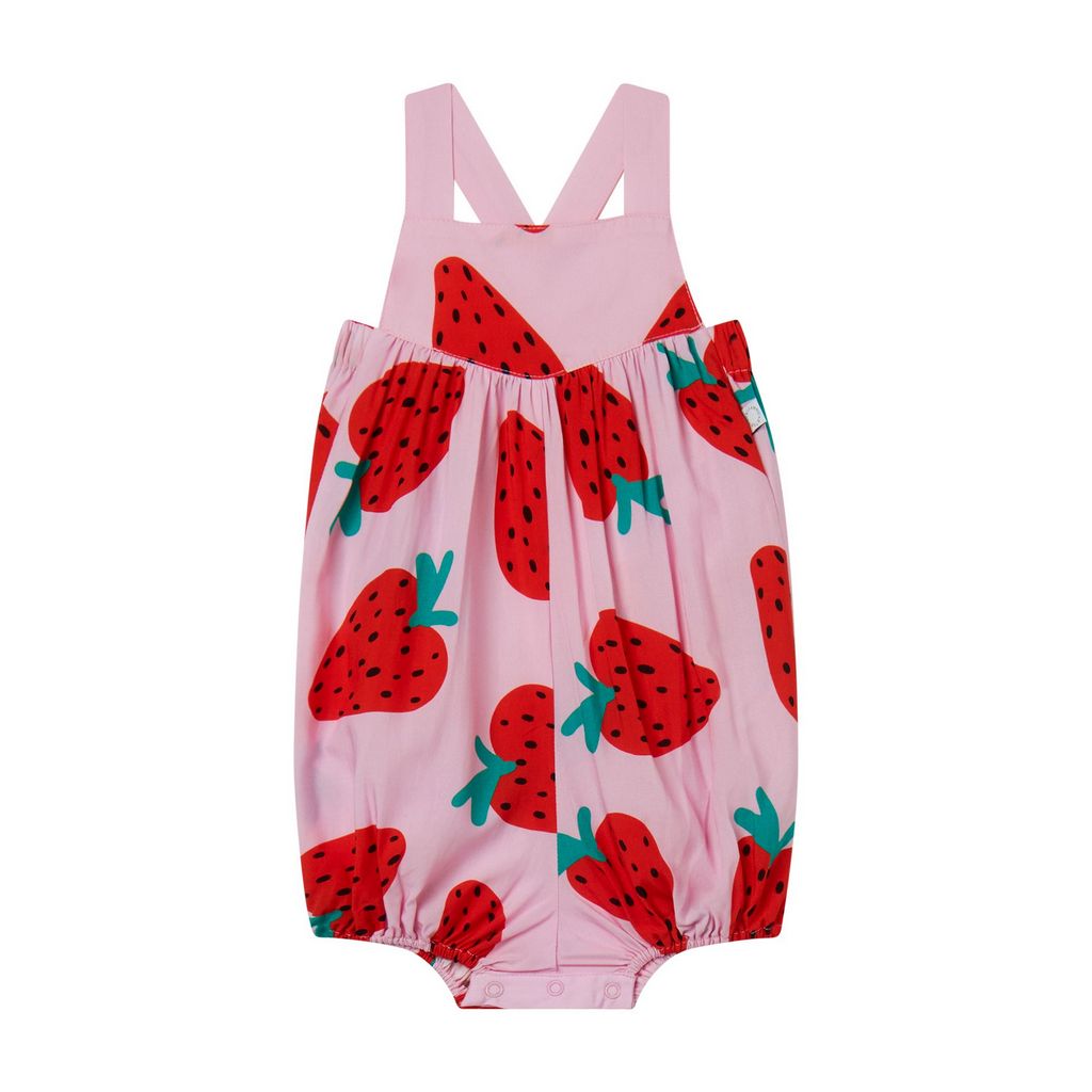 STELLA MCCARTNEY - Baby Girl Big Strawberries Bubble