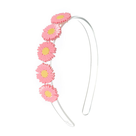 LILIES & ROSES - Daisies Pink Headband