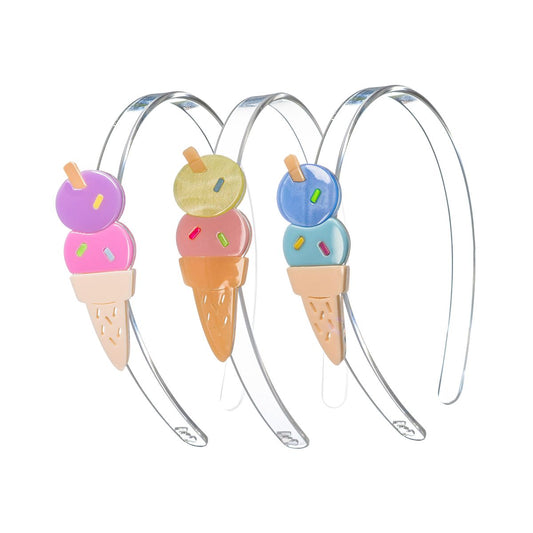 LILIES & ROSES - Ice Cream Double Scoop Headband