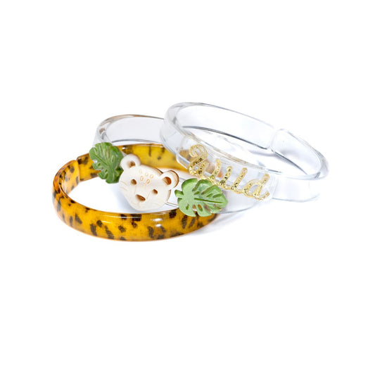 LILIES & ROSES - Wild Leopard Bracelet Set