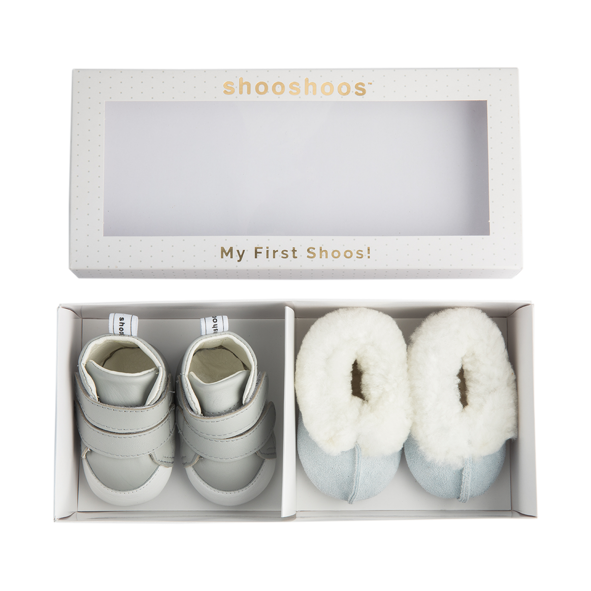 MEMORIES - SHOOSHOOS BABY SHOES SNEAKER SLIPPER NEWBORN GIFT