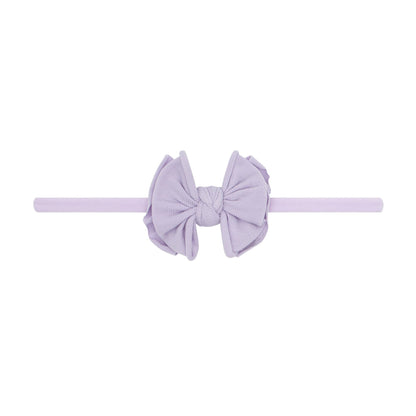 Baby Bling® Baby FAB® Skinny soft nylon bow headband