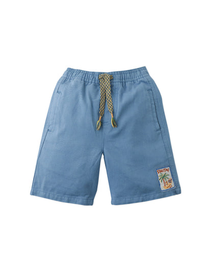GINGERSNAPS - Cosmo Bermuda Shorts With Embroidered Patch
