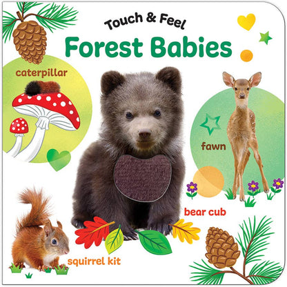 Touch & Feel Forest Babies Interactive Book with Textures