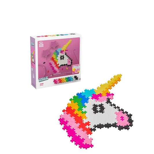 PLUS PLUS - Puzzle By Number - 250 pc Unicorn