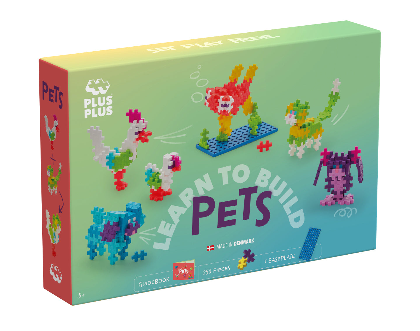 PLUS PLUS - Learn To Build - Pets 275pcs