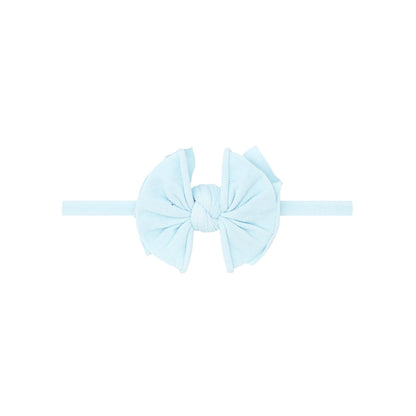 Baby Bling® Baby FAB® Skinny soft nylon bow headband