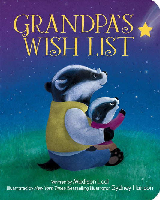 Grandpa's Wish List – Casebound Kids’ Board Book