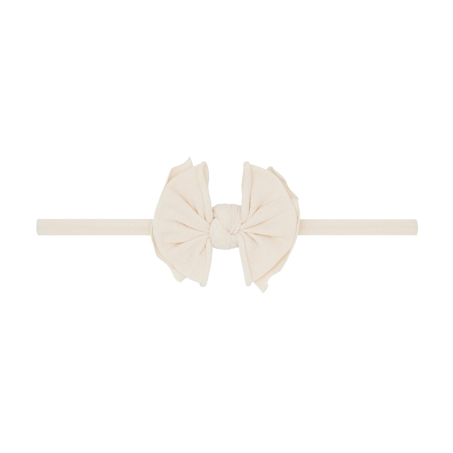 Baby Bling® Baby FAB® Skinny soft nylon bow headband