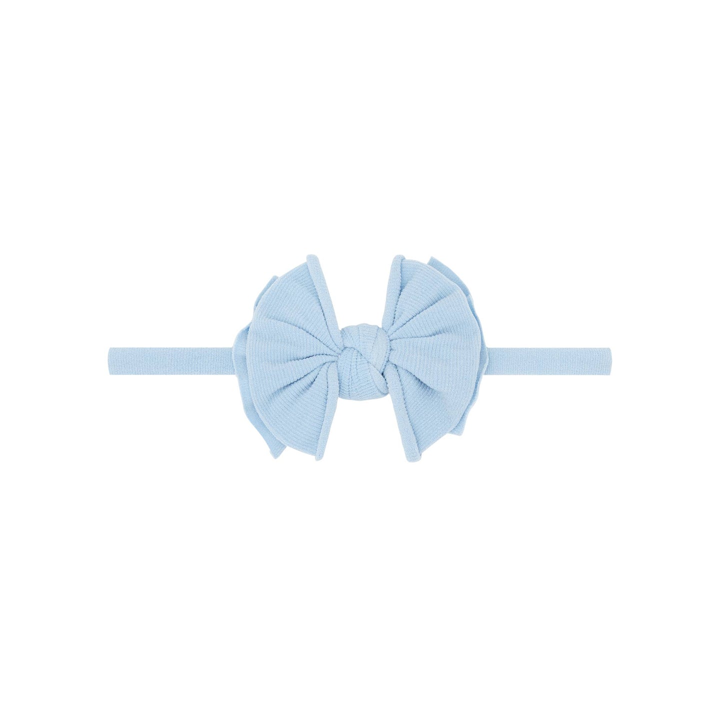 Baby Bling® Baby FAB® Skinny soft nylon bow headband