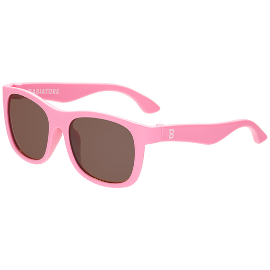 BABIATORS - Candy Pink Navigator Sunglasses with Amber Lenses