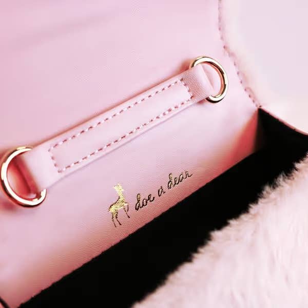 DOE A DEAR - Princess Bear Furry Purse