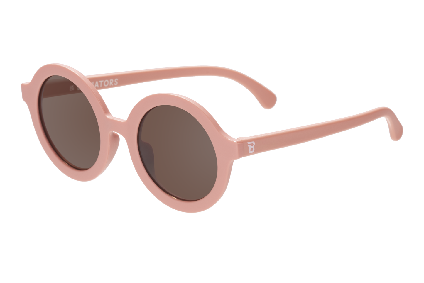 BABIATORS - Peachy Keen Euro Round Kids Sunglasses with Amber Lens