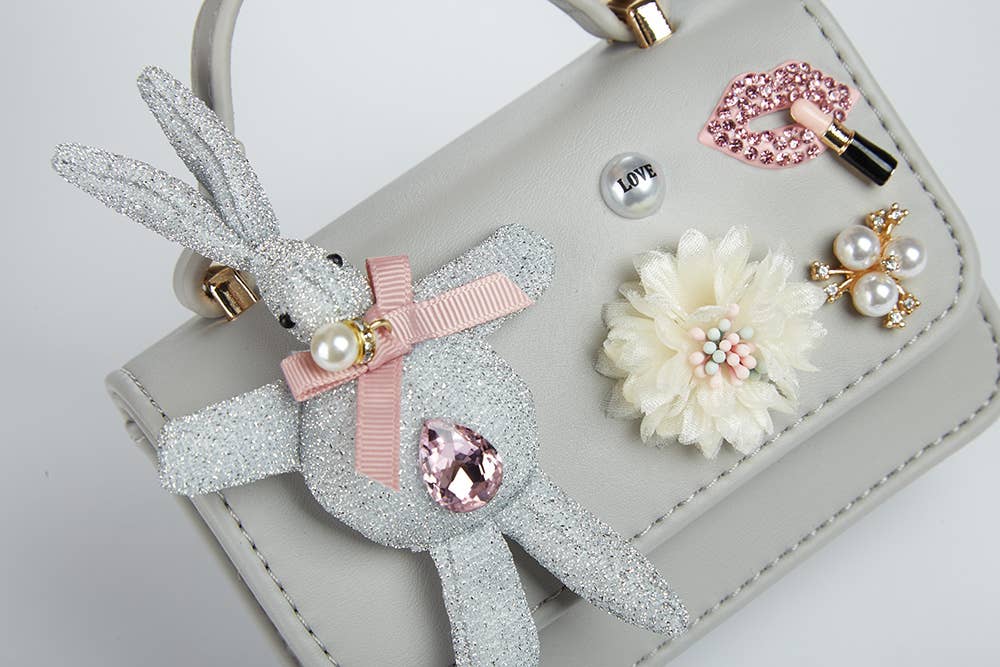 DOE A DEAR - Bunny Applique Purse