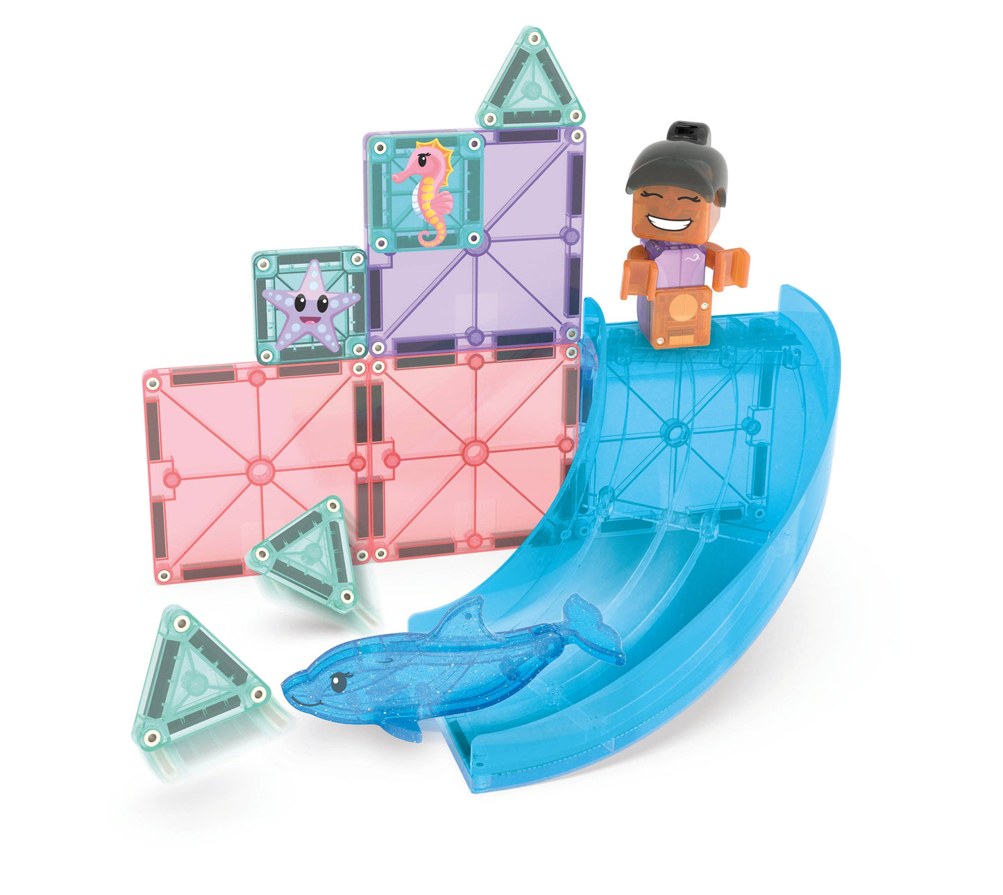 MAGNA-TILES - Dolphin Bay 13 Piece Set