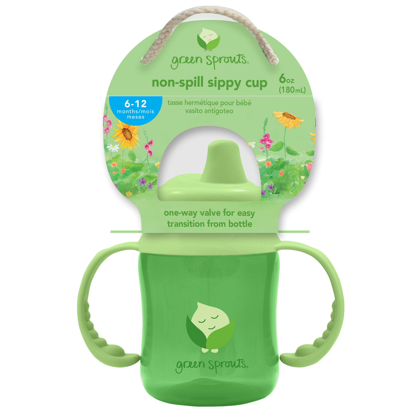 GREEN SPROUTS - Non-Spill Sippy Cup