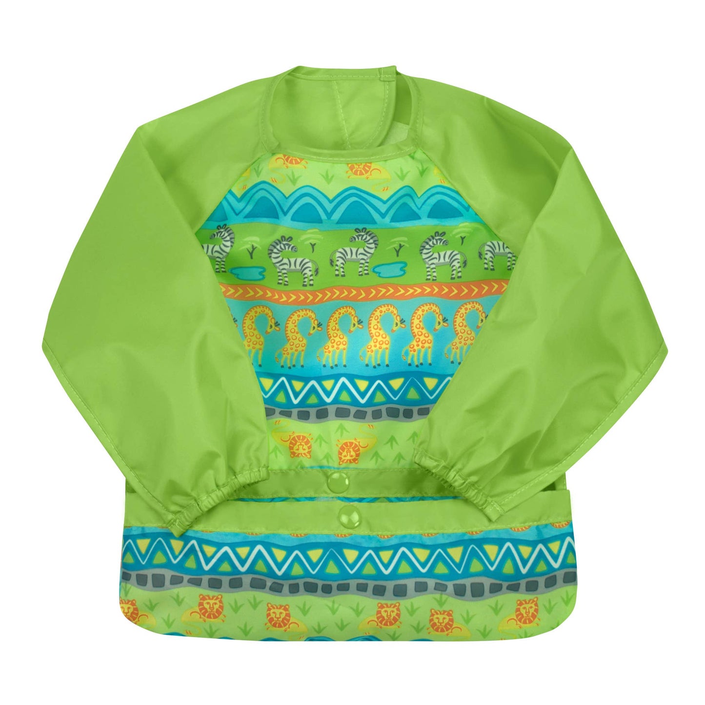 GREEN SPROUTS - Snap & Go Easy Wear Long Sleeve Bib