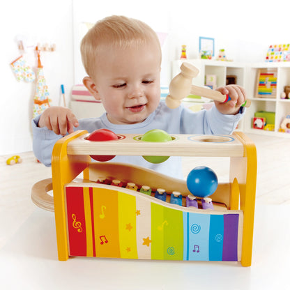 HAPE - Pound and Tap Bench Toddler Musical Toy with Xylophone