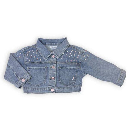 DOE A DEAR - Embellished Denim Jacket