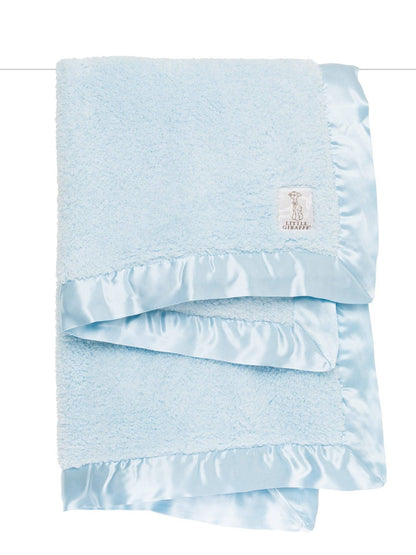 LITTLE GIRAFFE - Chenille Baby Blanket