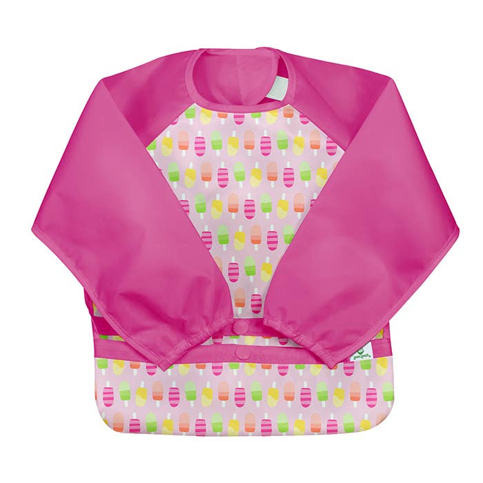 GREEN SPROUTS - Snap & Go Easy Wear Long Sleeve Bib