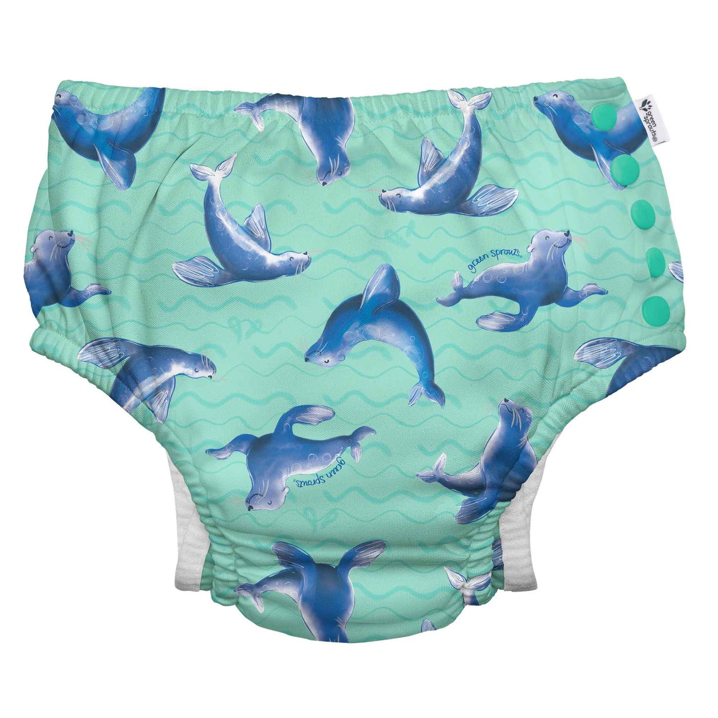 Eco Snap Swim Diaper with Gusset (Galapagos Collection)