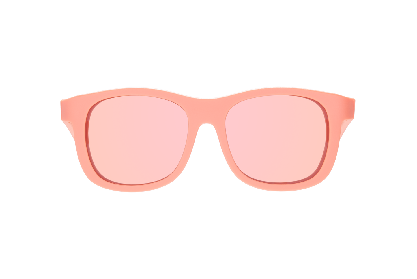Perfect Papaya Polarized Kid Sunglasses w/ Peach Mirror Lens