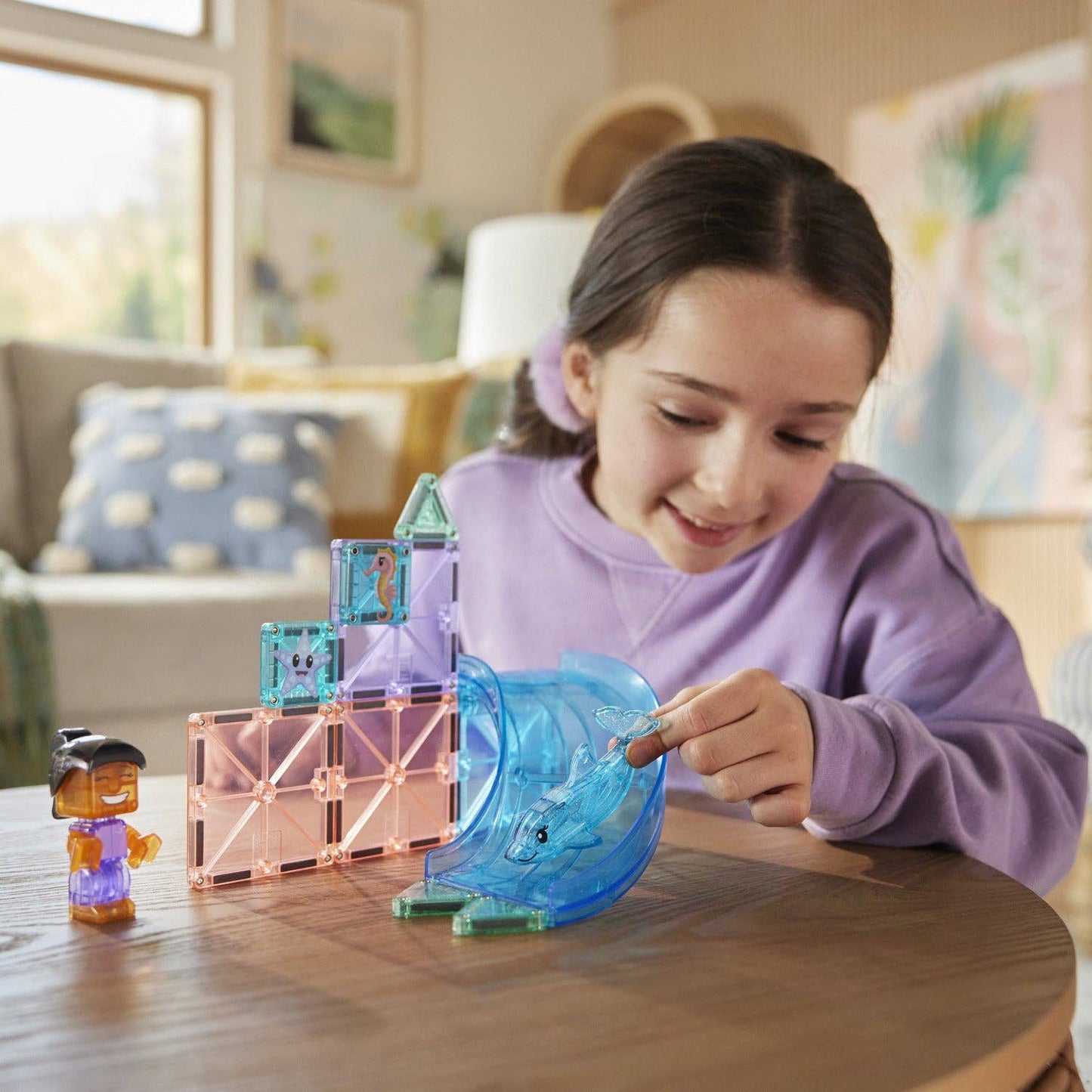 MAGNA-TILES - Dolphin Bay 13 Piece Set