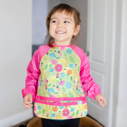 GREEN SPROUTS - Snap & Go Easy Wear Long Sleeve Bib