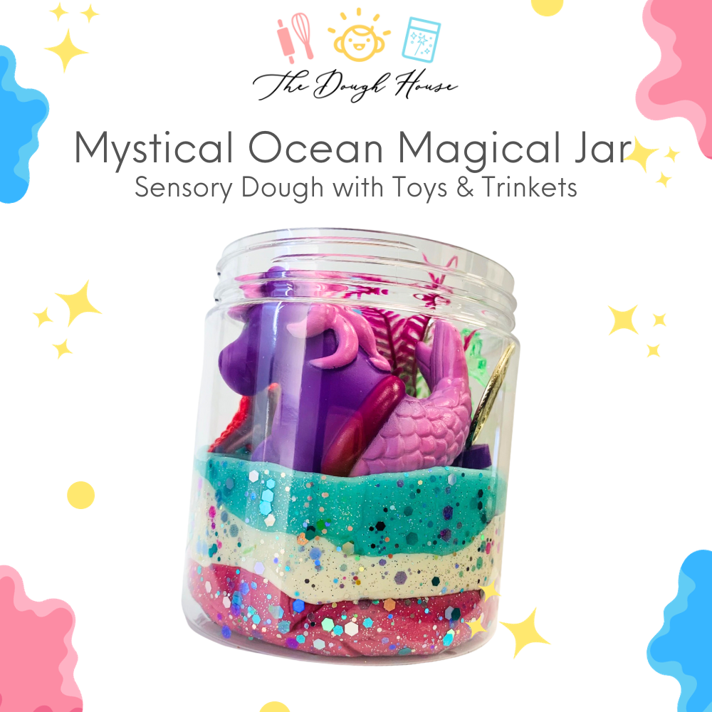 The Dough House - Large Girly Ocean Magical Jar