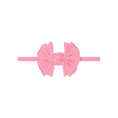Baby Bling® Baby FAB® Skinny soft nylon bow headband