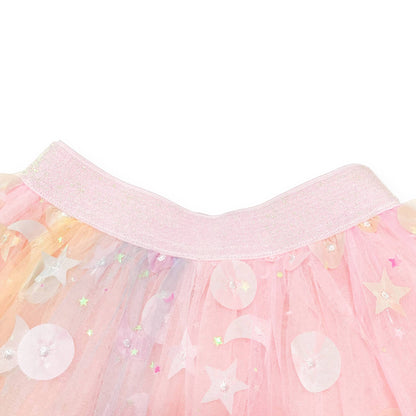 DOE A DEAR -  Moon & Star Embellished Tutu