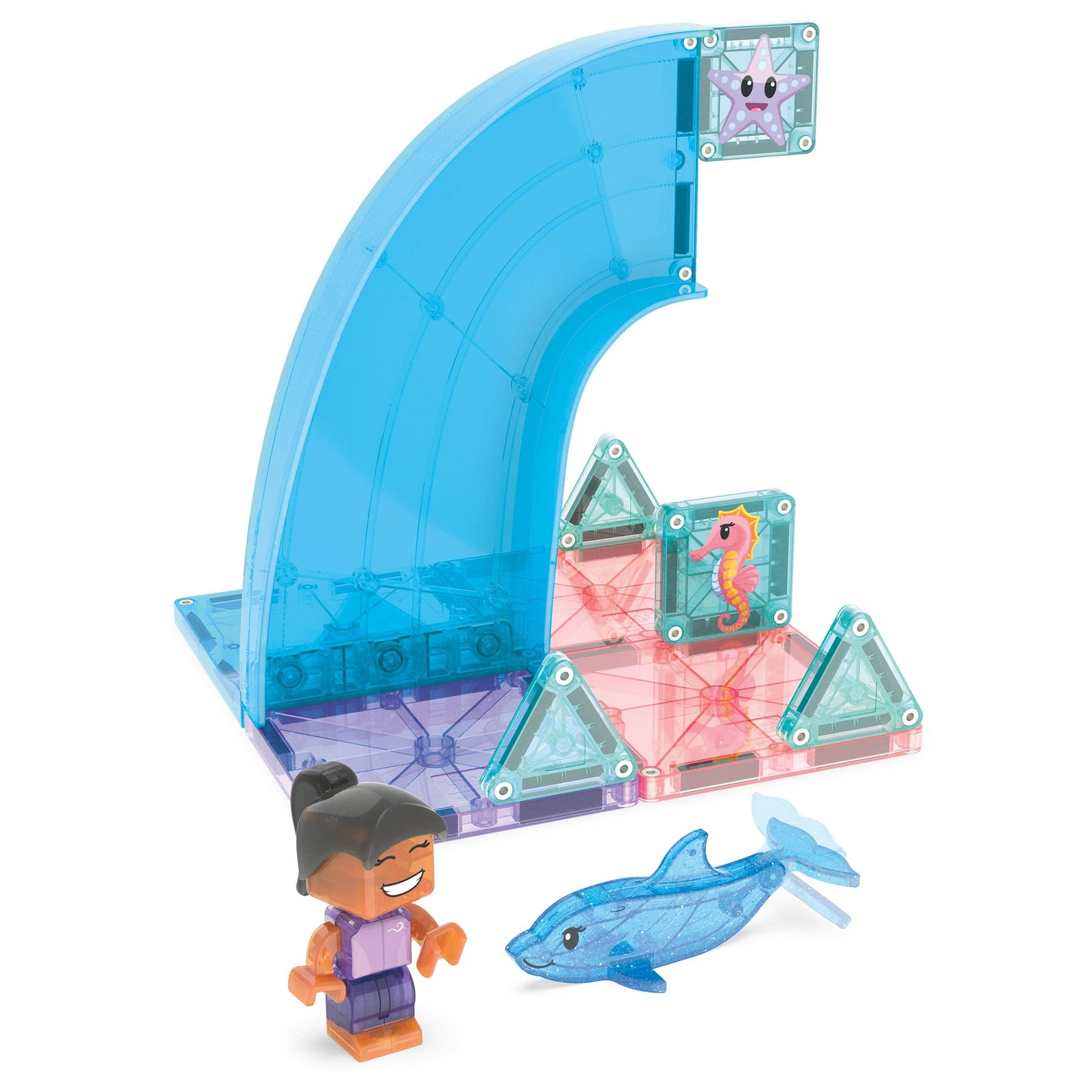 MAGNA-TILES - Dolphin Bay 13 Piece Set