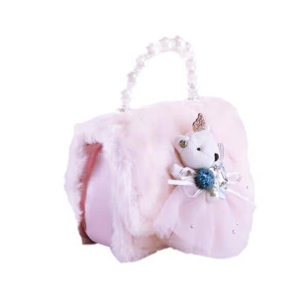 DOE A DEAR - Princess Bear Furry Purse