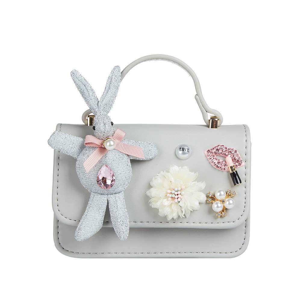 DOE A DEAR - Bunny Applique Purse