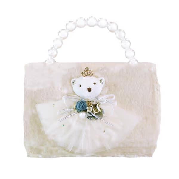 DOE A DEAR - Princess Bear Furry Purse