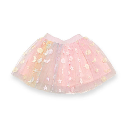 DOE A DEAR -  Moon & Star Embellished Tutu