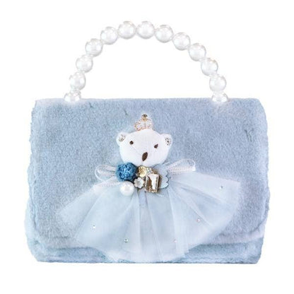 DOE A DEAR - Princess Bear Furry Purse