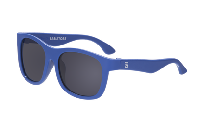 BABIATORS - Blue Wayfarer Kids Sunglasses on Peggable Hangtag