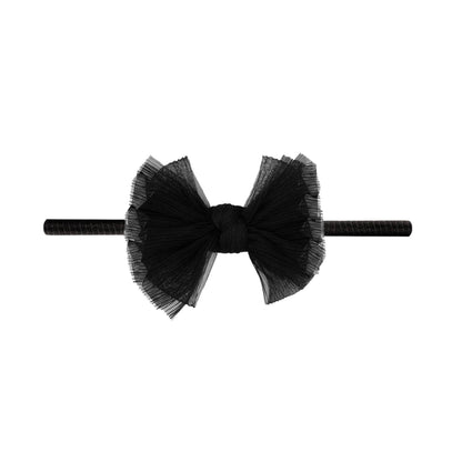 Baby Bling® Tulle Baby FAB® Skinny soft tulle bow headband