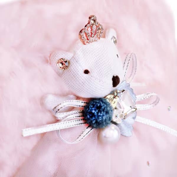 DOE A DEAR - Princess Bear Furry Purse