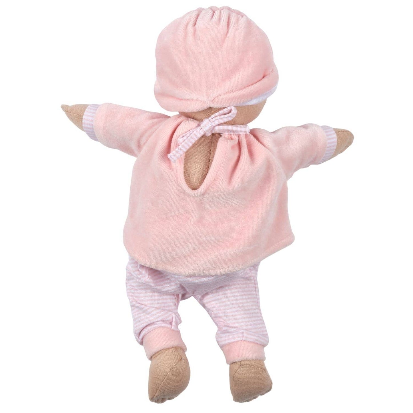 Cherub Baby Girl with Pink Dress