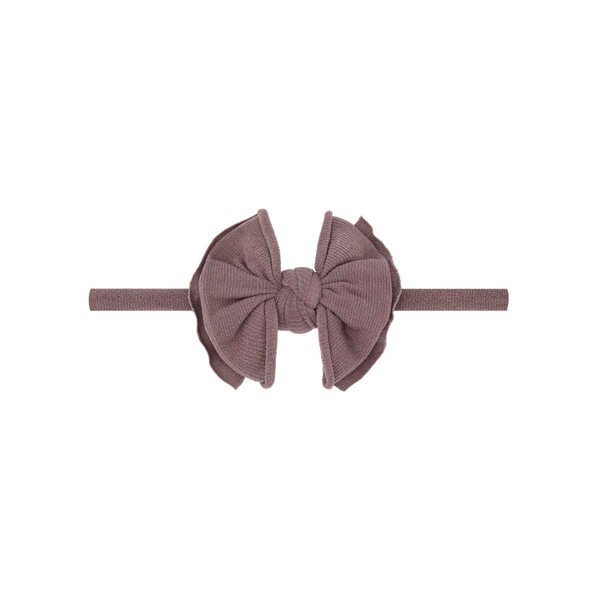 Baby Bling® Baby FAB® Skinny soft nylon bow headband
