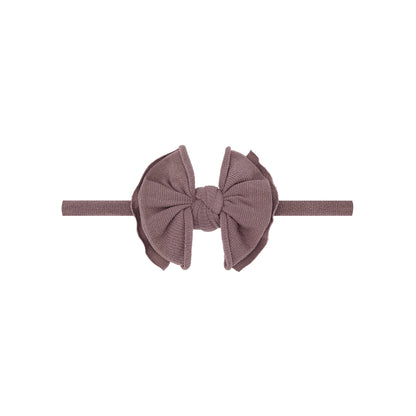 Baby Bling® Baby FAB® Skinny soft nylon bow headband
