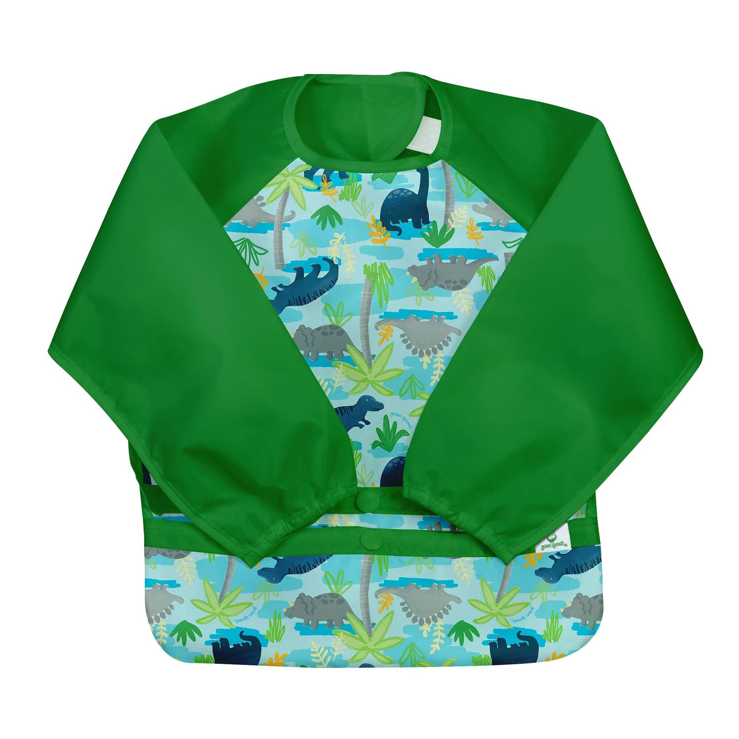 GREEN SPROUTS - Snap & Go Easy Wear Long Sleeve Bib