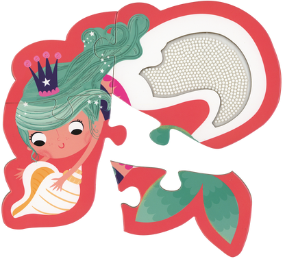 Mermaids Touch and Feel Jigsaw Puzzles