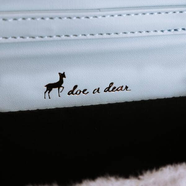 DOE A DEAR - Princess Bear Furry Purse